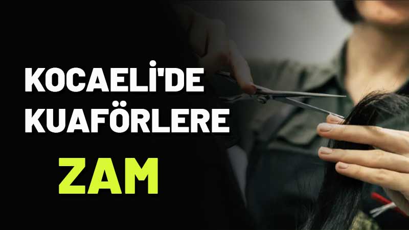 Kocaeli Kuaförler Odası Başkanı, sosyal medya hesabından yaptığı açıklamada, kuaför