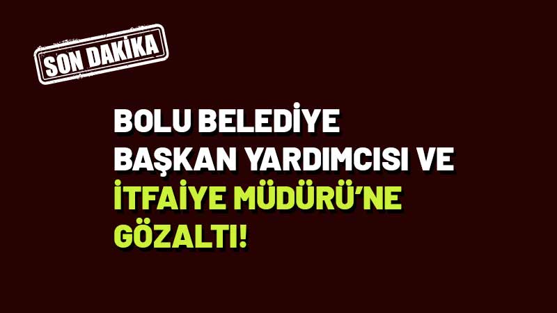 Kartalkaya'daki otel yangınına ilişkin soruşturma kapsamında Bolu Belediye Başkan Yardımcısı
