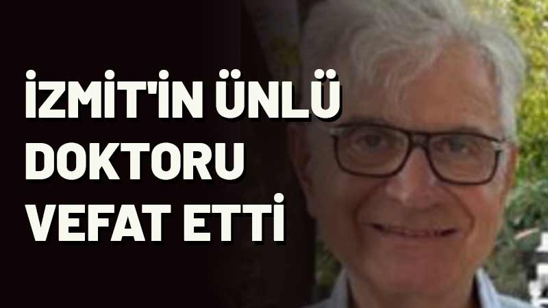 Kocaeli Devlet Hastanesi'nde uzun yıllar görev yapan Dr. Levent Arca