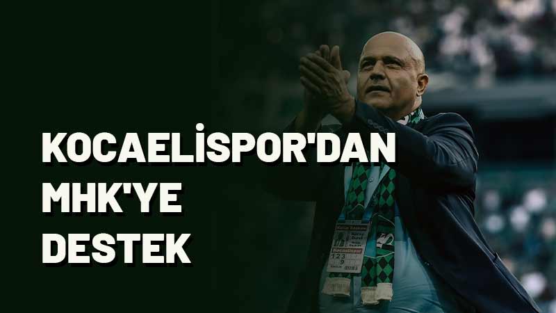 Kocaelispor bugün Merkez Hakem Kurulu tarafından kamuoyuna açıklanan Veri Tabanlı
