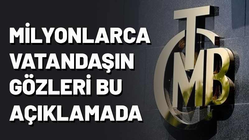 TCMB, yılın ilk faiz kararını 23 Ocak Perşembe günü açıklayacak.