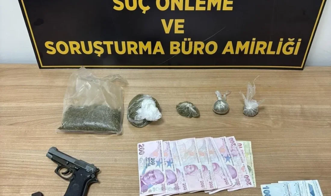 Kocaeli'de zehir tacirlerine yönelik 5 ayrı adrese yapılan operasyonda 219