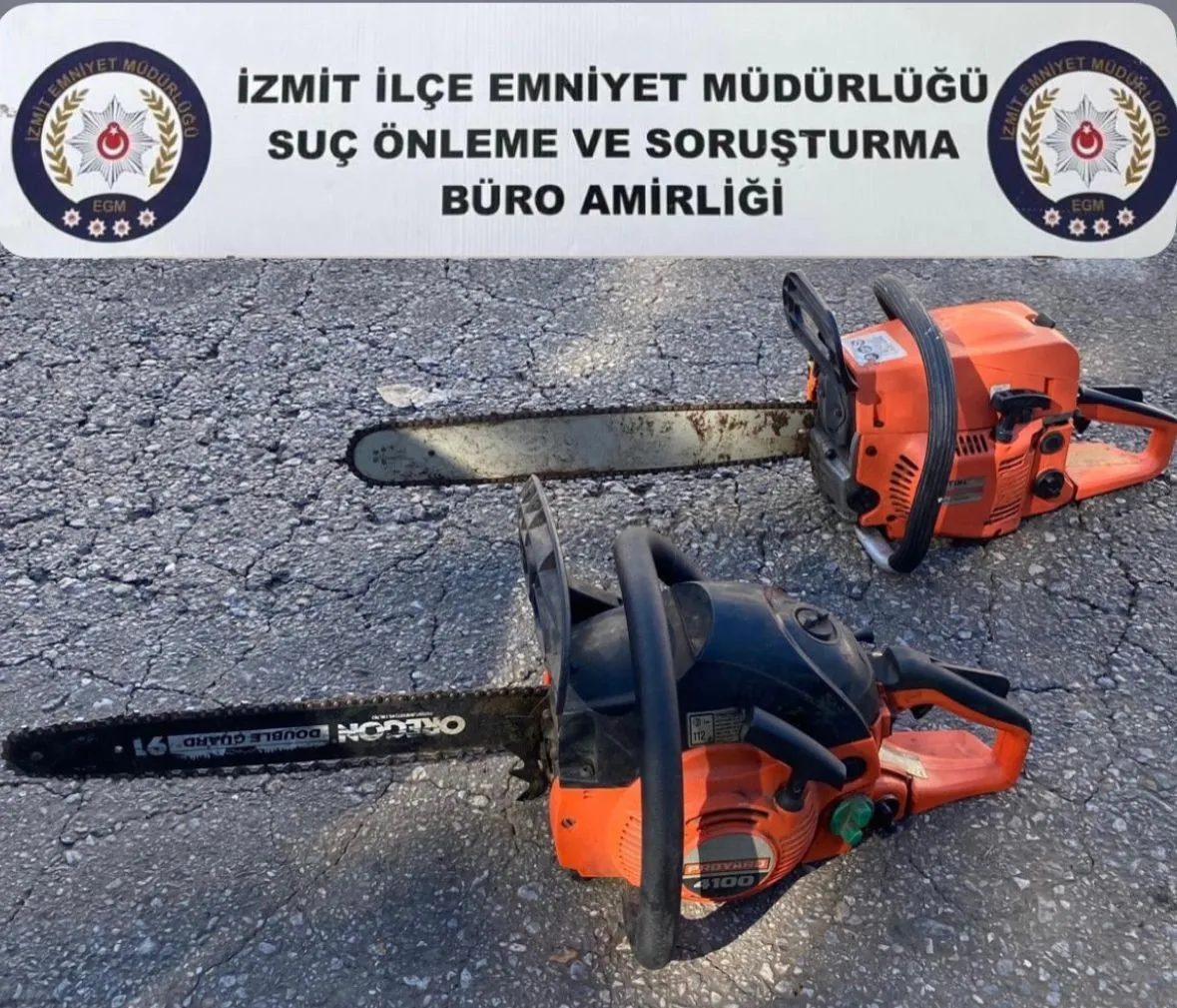 Kocaeli'de evden hırsızlık yapan şahıslar yakalandı