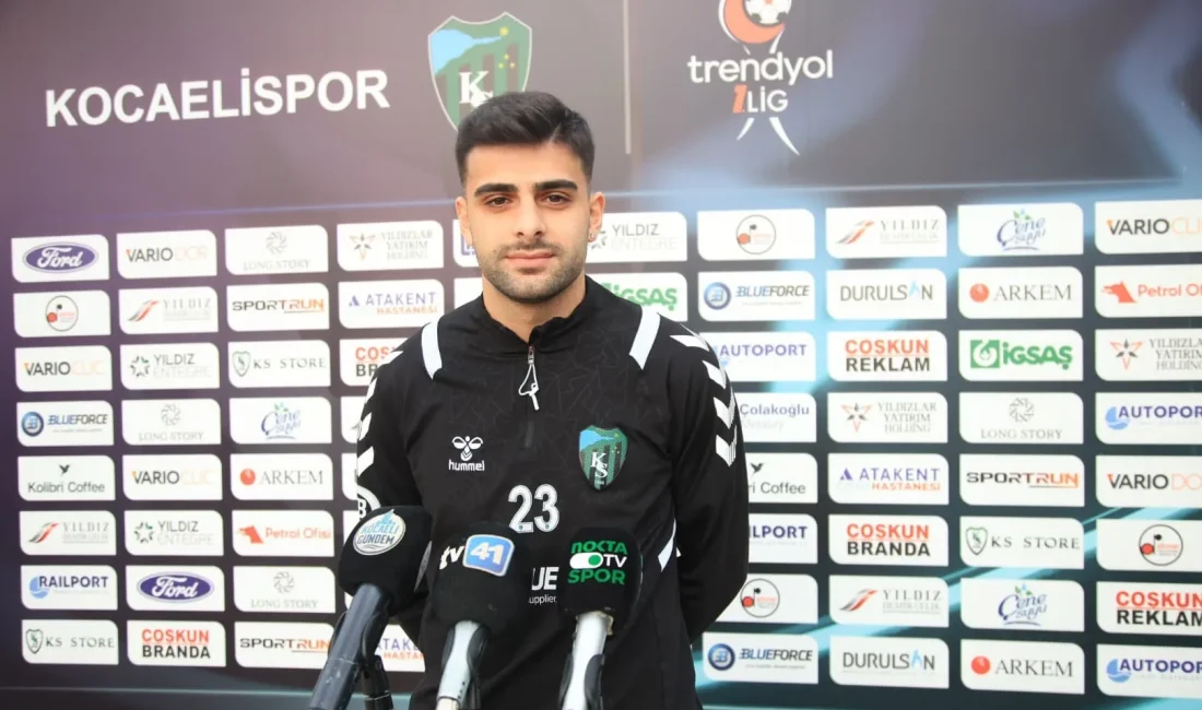 Kocaelispor'un sol beki Yunus Emre Gedik, pazartesi akşamı İstanbulspor ile