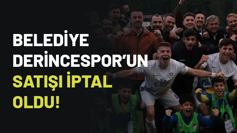 Belediye Derincespor’un Gebzespor’a devri iptal edildi. Taraflar arasındaki anlaşmazlıklar nedeniyle