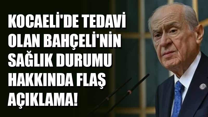'Bahçeli öldü' paylaşımlarının ardından MHP Genel Başkan Başdanışmanı Yıldız’dan Bahçeli’nin