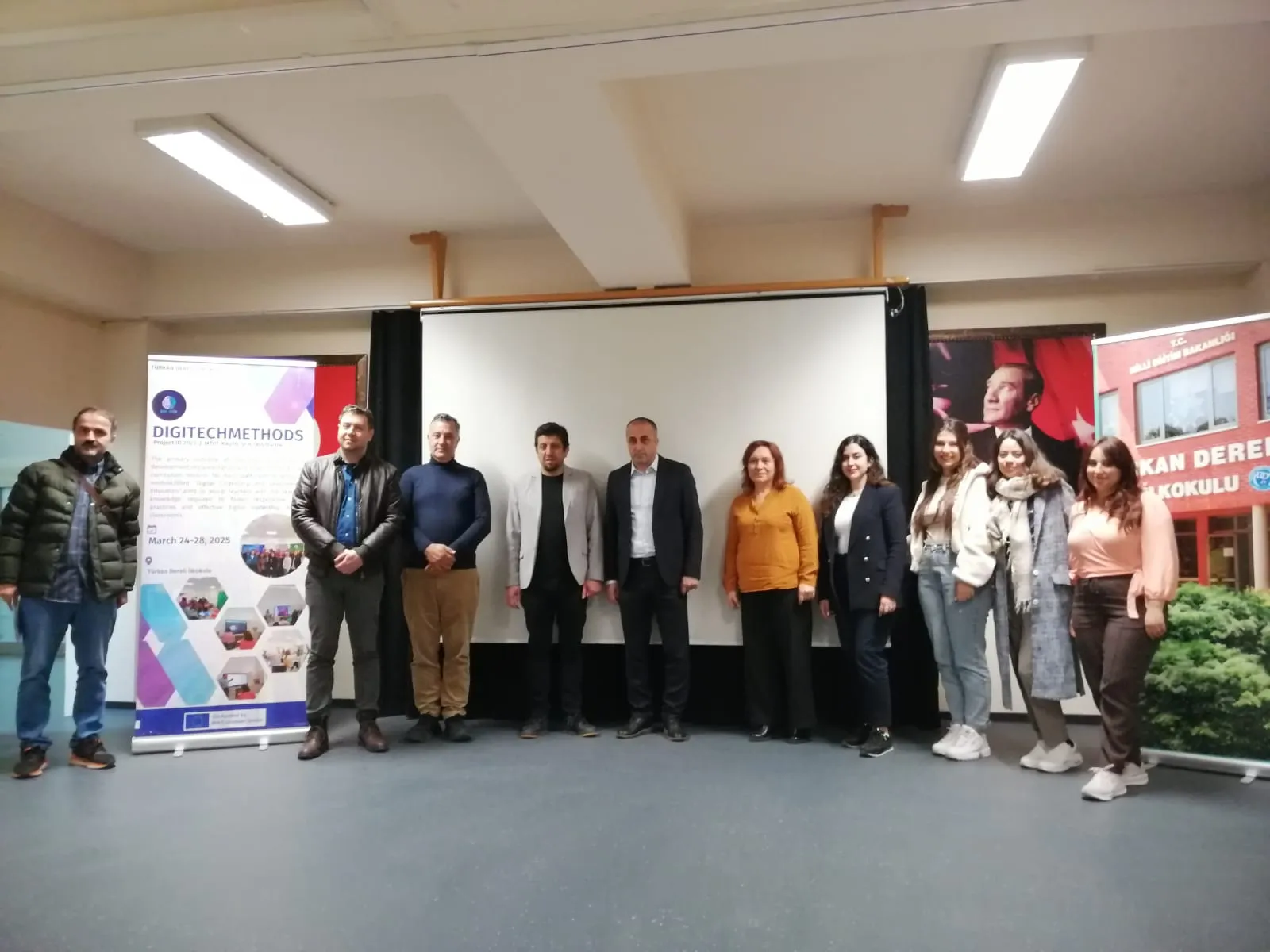 Türkan Dereli İlkokulu  Erasmus+ 2023-2-MT01-KA210-SCH-000174974 numaralı DIGITECHMETHODS projesi kapsamında,