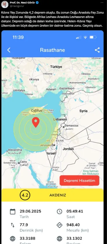 Naci Görür'den korkutan deprem açıklaması