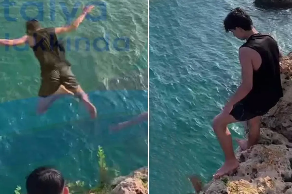 Daha 18 yaşındaydı! Falezlerden ölüme böyle atladı