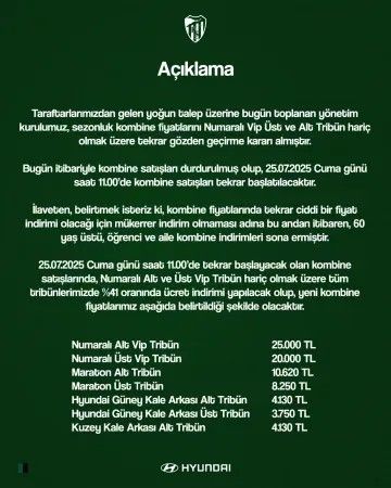 Kocaelispor kombine fiyatlarında indirime gitti!