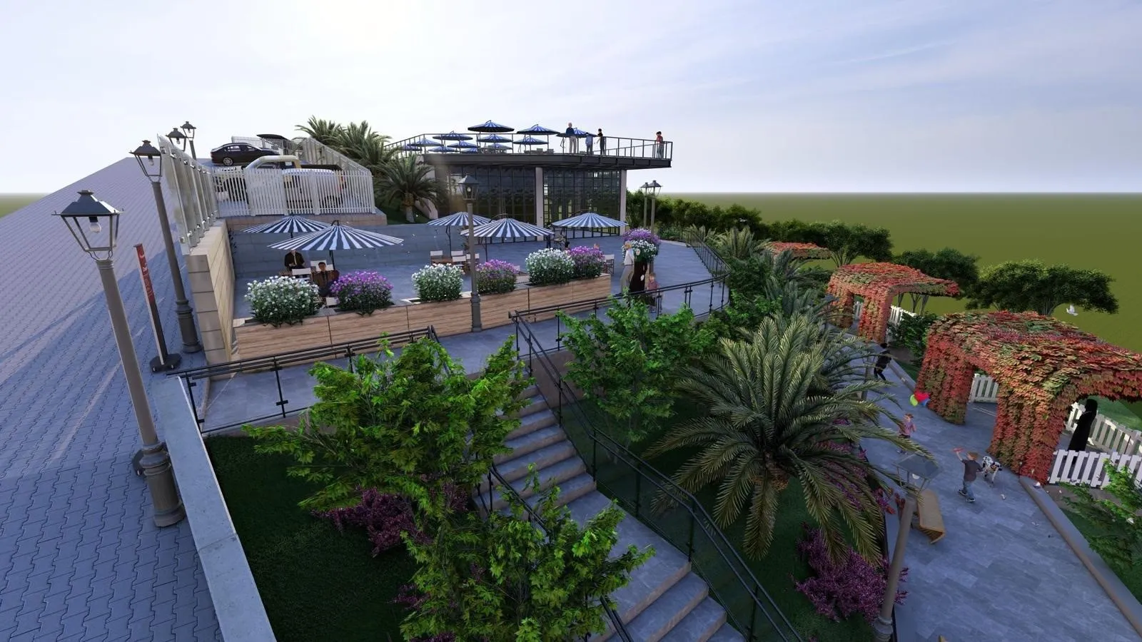 Tavşancıl Bayraktepe'ye seyir terası