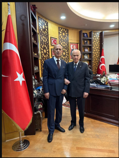 13 yıldır hapisteydi, çıkar çıkmaz Bahçeli'yi ziyaret etti