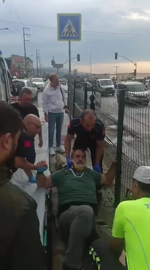 Derince'de trafik kazası: 2 yaralı