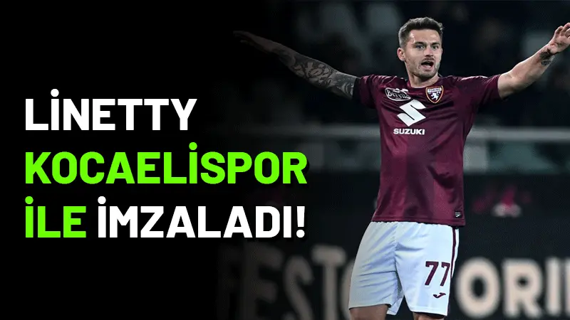 Kocaelispor, 30 yaşındaki Polonyalı orta saha oyuncusu Karol Linetty ile