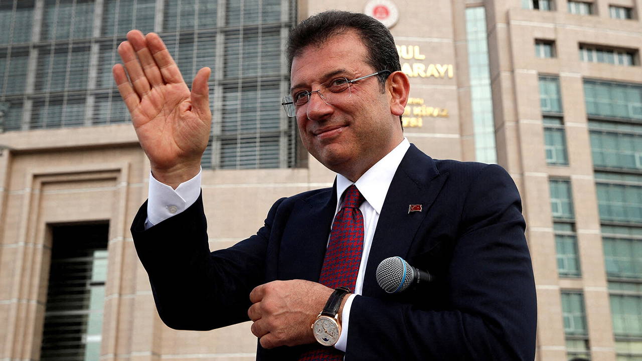 CHP İstanbul İl Başkanı Özgür Çelik, tutuklu Cumhurbaşkanı adayı Ekrem