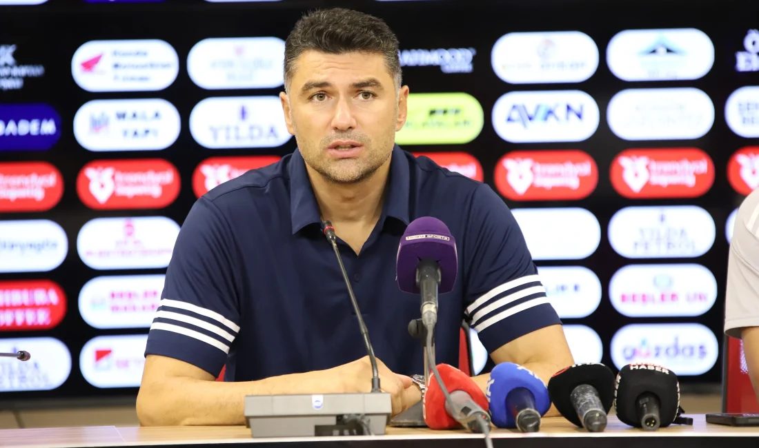 Gaziantep Futbol Kulübü Teknik Direktörü Burak Yılmaz, Kocaelispor karşısında cesaretli,