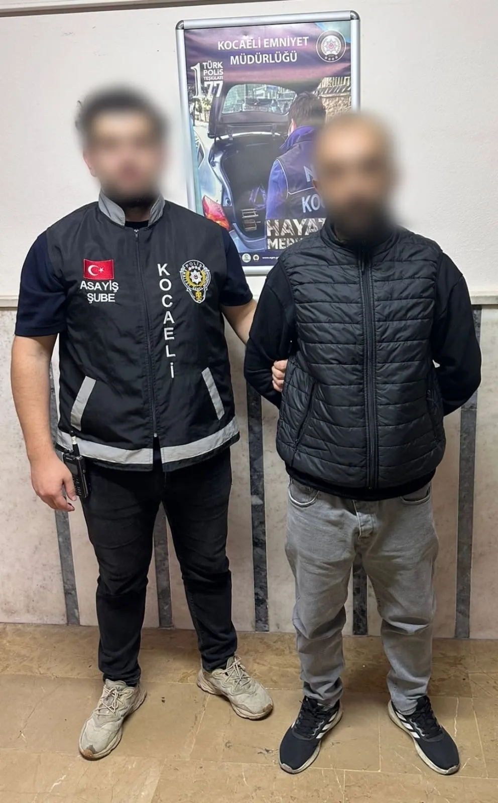 Kocaeli’de hakkında uyuşturucu madde ticareti ve hükümlü veya tutuklunun kaçması