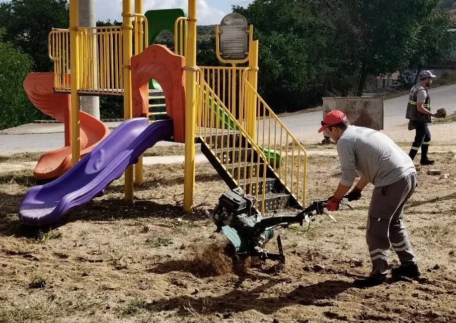 Körfez Belediyesi Park ve Bahçeler Müdürlüğü ekipleri, ilçe geneli başta