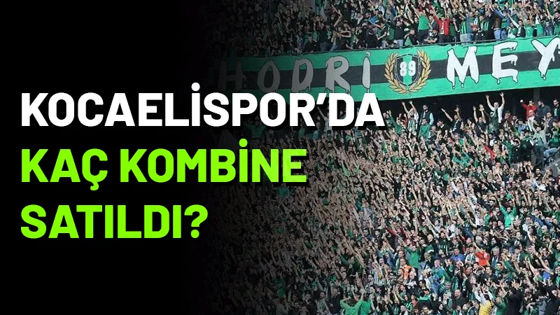 Kocaelispor kombine satışlarında Süper Lig takımlarını geride bıraktı ve Türkiye