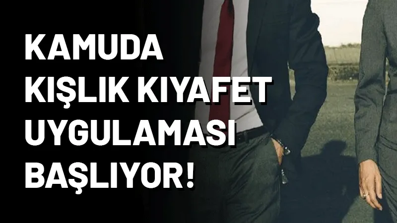 Kocaeli Valiliği kamu personelini kapsayan kış dönemi kılık kıyafet uygulamasının