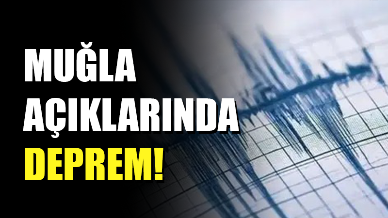 AFAD, Muğla'nın Datça ilçesi açıklarında 3.5 büyüklüğünde deprem meydana geldiğini