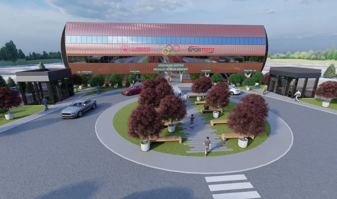 Körfez Belediyesi tarafından hayata geçirilecek olan spor salonu, hem sporcular
