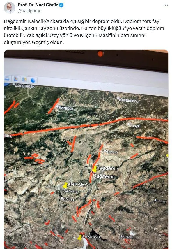 Ankara depremi sonrası Naci Görür'den uykuları kaçıracak sözler