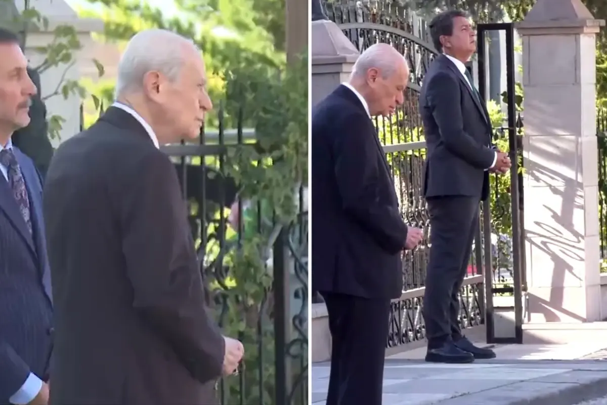 Kritik görüşme: Bahçeli, Cumhurbaşkanı Erdoğan'ı evinde ağırladı