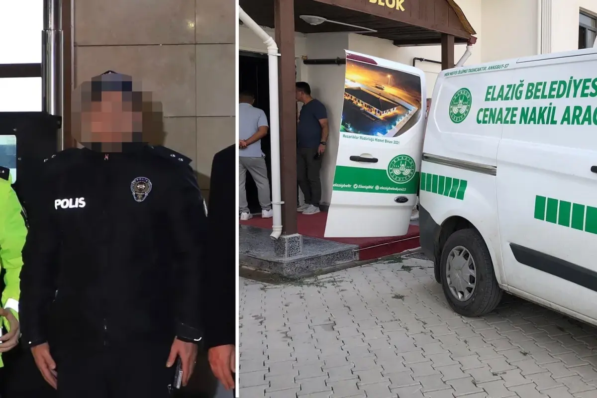 Elazığ'da başkomiser M.K., evinde gördüğü Orhan Ö.'yü silahla vurarak öldürmüştü.