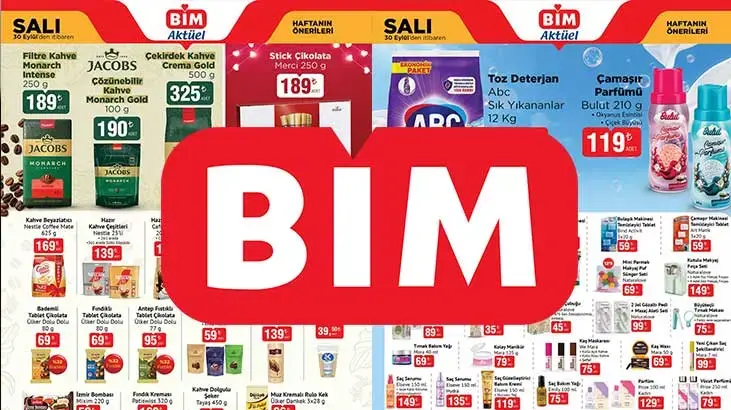 3 Ekim Cuma BİM aktüel kataloğu yayımlandı. Cuma günü mağaza