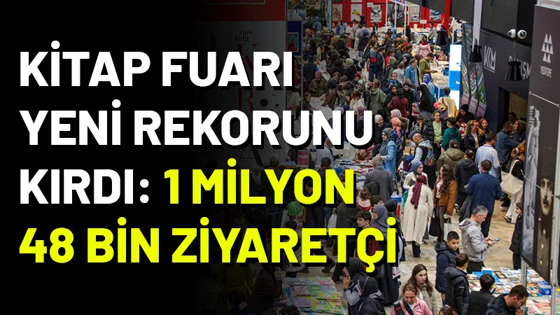 Uluslararası 15. Kocaeli Kitap Fuarı yine bir rekorla kapılarını kapattı.