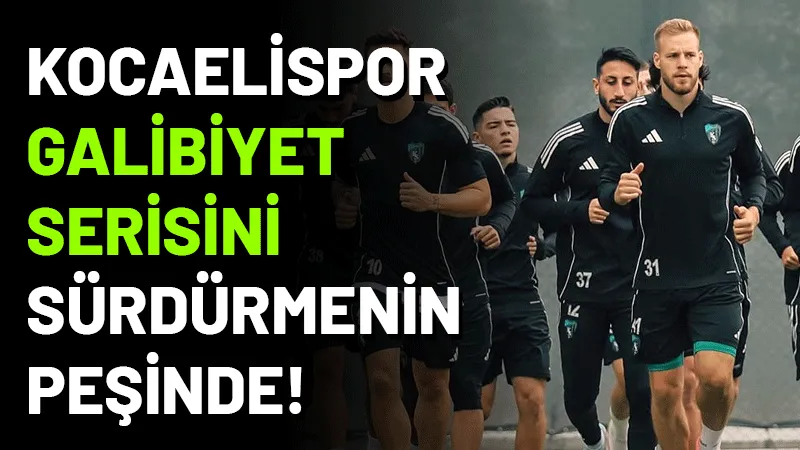 Trendyol Süper Lig'in 10. haftasında Kocaelispor, sahasında karşılaşacağı Corendon Alanyaspor