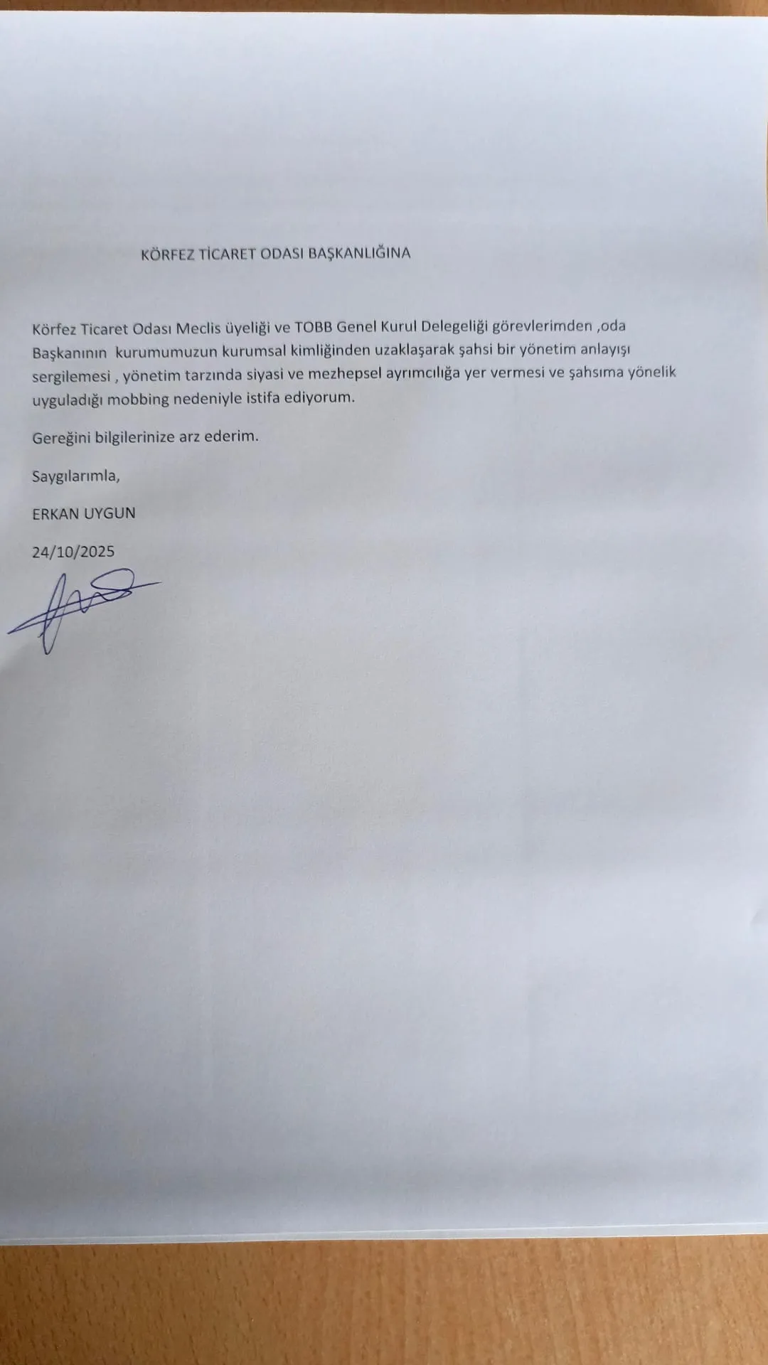 Uygun istifa etti: Mobbing, siyasi ve mezhepsel ayrımcılık...
