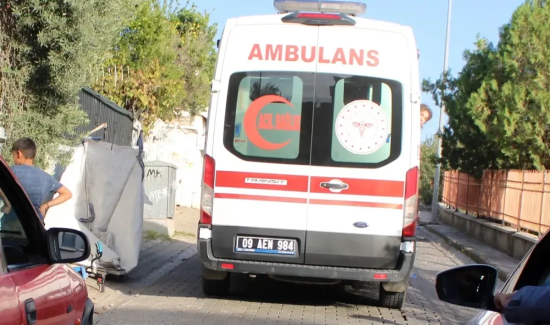 Aydın'ın Efeler ilçesinde genç bir kızın balkon düştüğü sanıldı, ancak