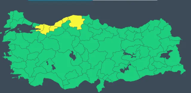 Kar yağışı Kocaeli'nin yanı başına dayandı! Kocaeli için uyarı