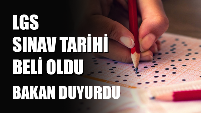 Milli Eğitim Bakanı Yusuf Tekin, Liselere Geçiş Sistemi (LGS) takvimine