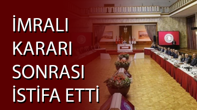 DEVA Partisi kurucularından Abdurrahim Aksoy, partisinin İmralı kararı sebebiyle istifa