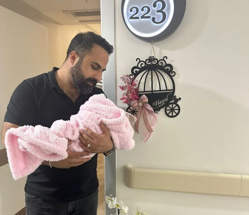 Hüseyin Öztekin ikinci kez baba oldu!