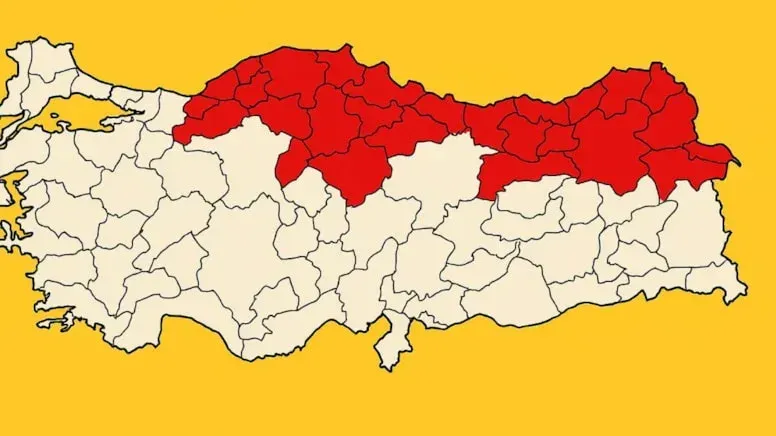 Tüm Karadeniz'i sardı, Kocaeli'de de görüldü