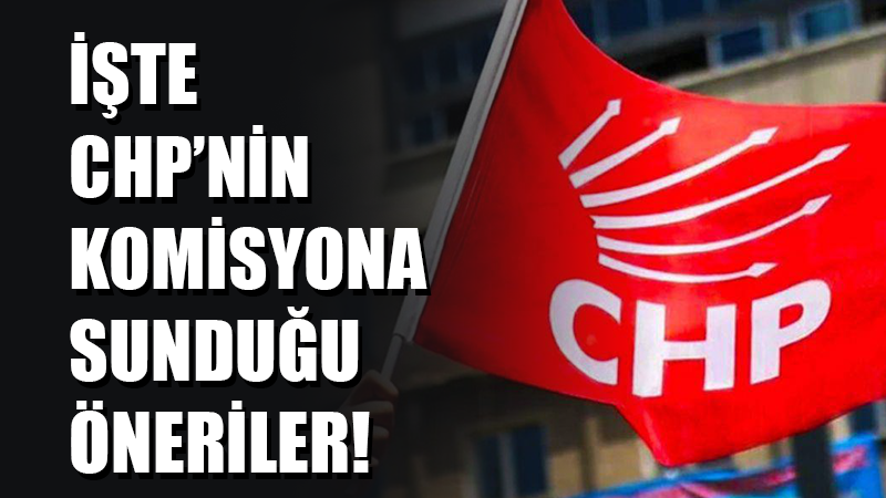 CHP, 29 maddelik Demokratikleşme Paketi temelinde hazırladığı kapsamlı çalışmayı Millî