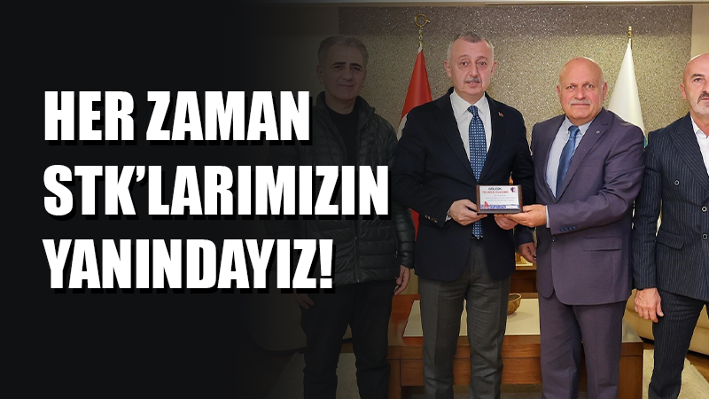 Sivil toplum kuruluşlarının temsilcilerini makamında ağırlayan Kocaeli Büyükşehir Belediye Başkanı