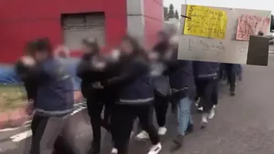 Gaziantep'te polis ekiplerince yapılan fuhuş operasyonunda yakalanan 21 şüpheliden 14'ü