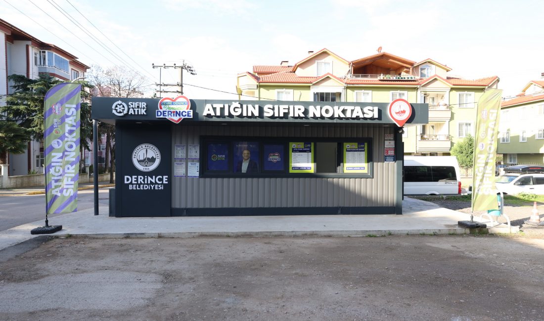 Atığın Sıfır Noktası uygulaması ile geri dönüşüm seferberliği başlatan Derince