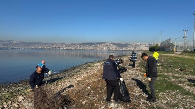 Kocaeli Büyükşehir Belediyesi’nin çevre bilincinin sahadaki temsilcisi Mavi Takım ekipleri,