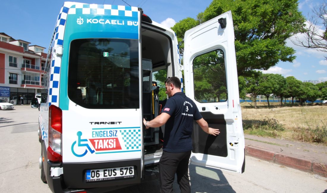 Kocaeli Büyükşehir Belediyesi, engelli bireylerin günlük yaşamını kolaylaştırmaya yönelik hayata
