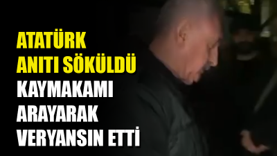 Gebze Cumhuriyet Meydanı’nda Atatürk anıtının metro çalışmaları nedeniyle sökülmesi ortalığı