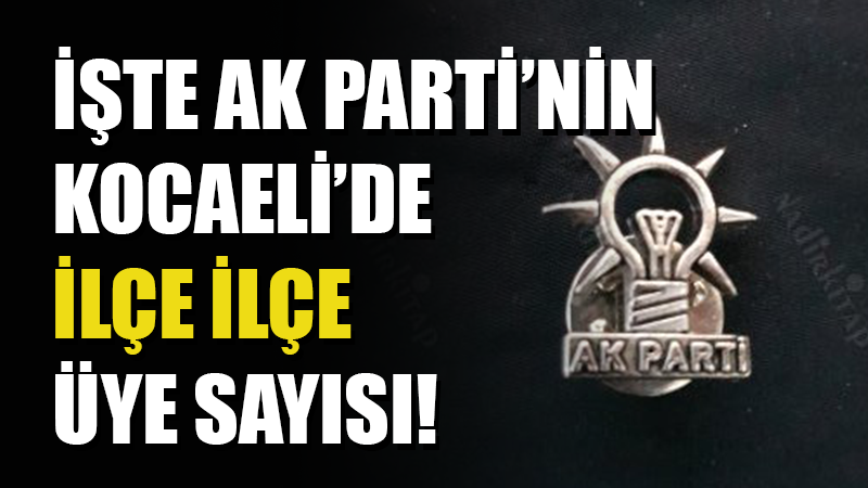 AK Parti Kocaeli İl Başkanı Şahin Talus bugün il binasında