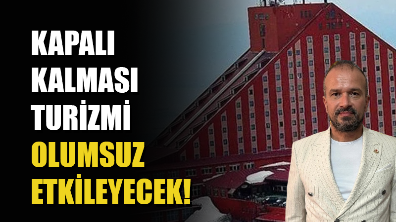 Kartepe'de bulunan The Green Park Otelin eksikler gerekçe gösterilerek mühürleneceği