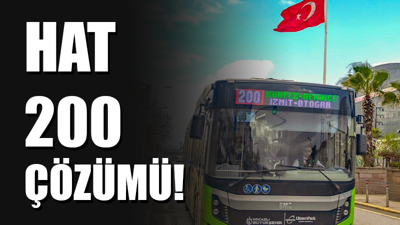 Kocaeli Büyükşehir Belediyesi, Hat 250’nin sona ermesinin ardından alternatif ulaşım