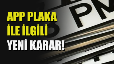 İçişleri Bakanı Mustafa Çiftçi'nin talimatıyla standart dışı plaka denetimlerinin 1